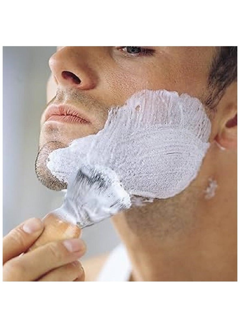 Men's shaving brush - with a wooden handle - Image 1