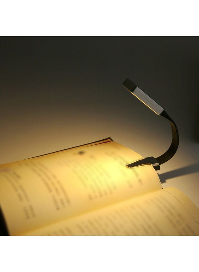 NIBEMINENT On Book Light Eye-Caring Double Led Rechargeable Clips Multicolour 18.80 x 2.20 2.90cm - Image 2