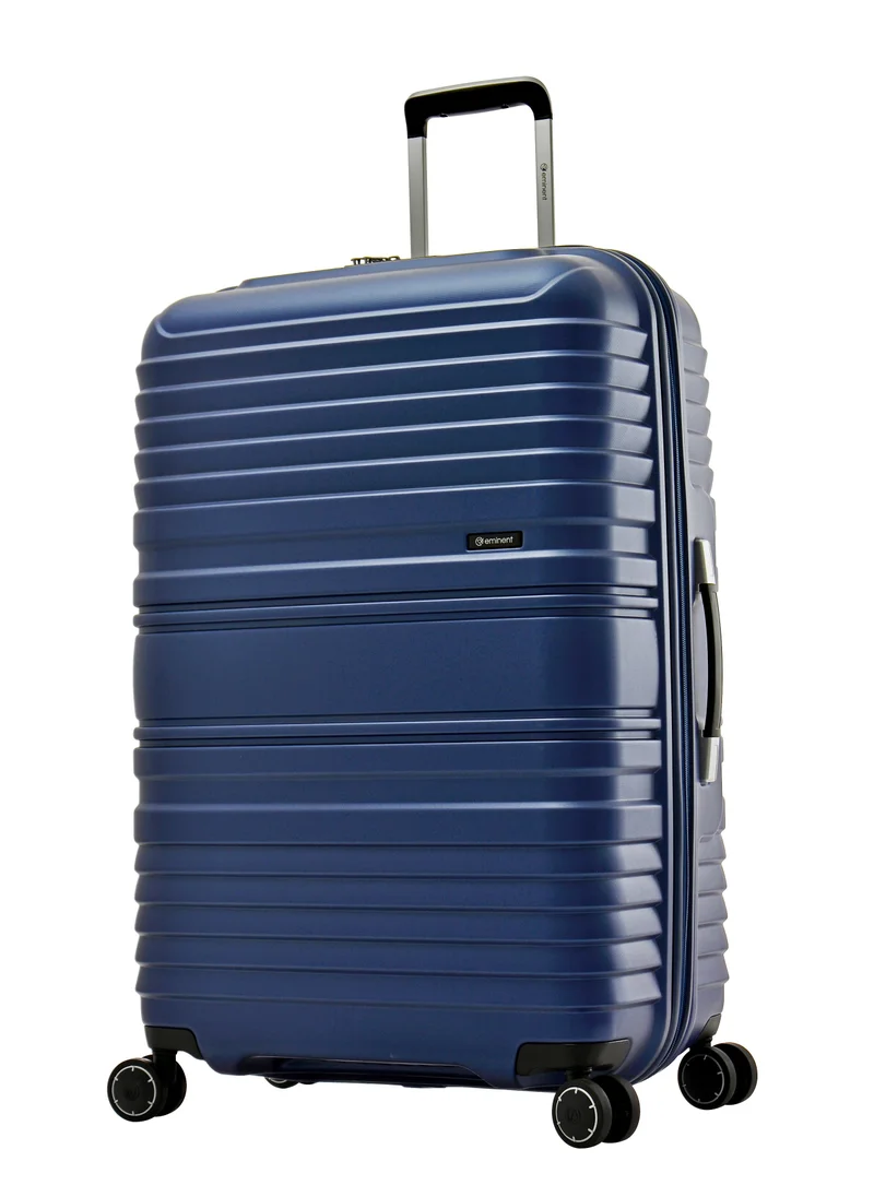 إيمينينت Wheeled Suitcase TPO Hard Case Lightweight and Robust Travel Case 4 Quiet 360 Degree Wheels TSA Lock Telescopic Handle Minimalist & Modern KH16 Set of 3 Aqua Blue
