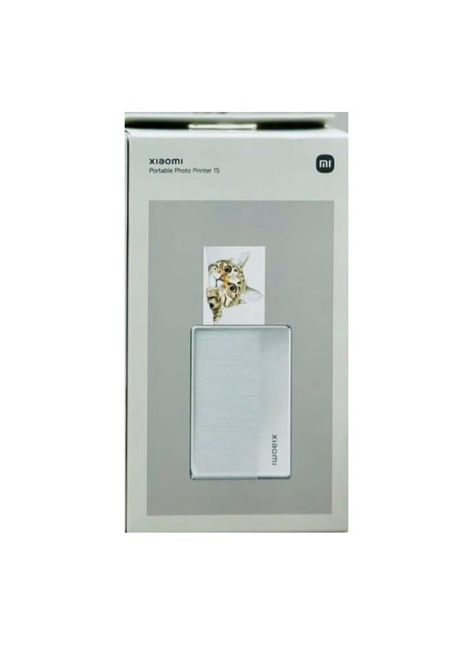 Mi Home طابعة صور لاسلكية جيبية 1S - طباعة حرارية بتقنية البلوتوث مع دعم فيديو الواقع المعزز - تقنية ZINK بدون حبر - صغيرة الحجم وقابلة للحمل - تعمل مع تطبيق Mi Home - Image 4