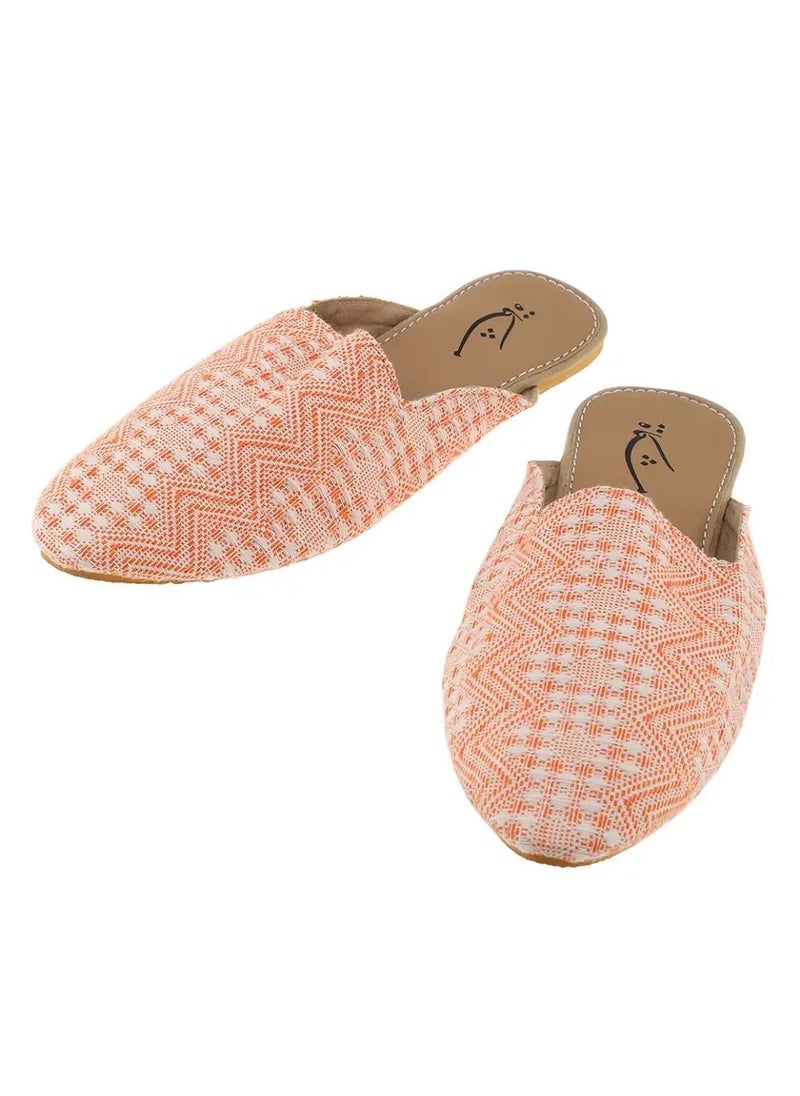 Mishkat Printed Babouche Slippers LF-1070 (Orange) - pzsku/ZAEE71BD89A4EABB54A32Z/45/_/1714479967/cfe44640-76e8-48bb-a6e1-b82aeccb3497