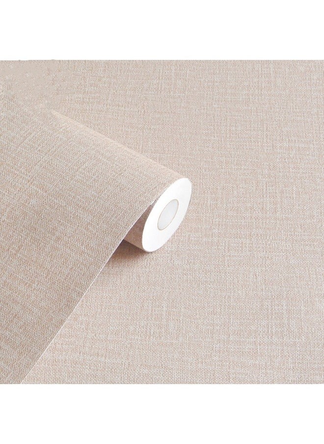 Anna 40cm x 10m waterproof and moisture-proof solid color self-adhesive bedroom wallpaper sticker | easy to stick non adhesive living room decoration wallpaper  - Image 1