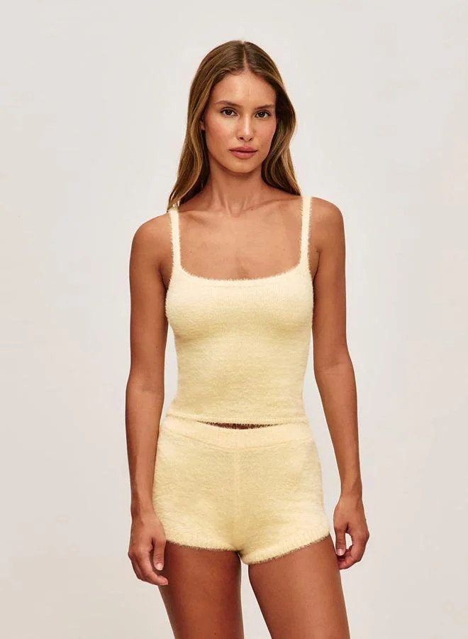 Undiz Fluffy knit tank top