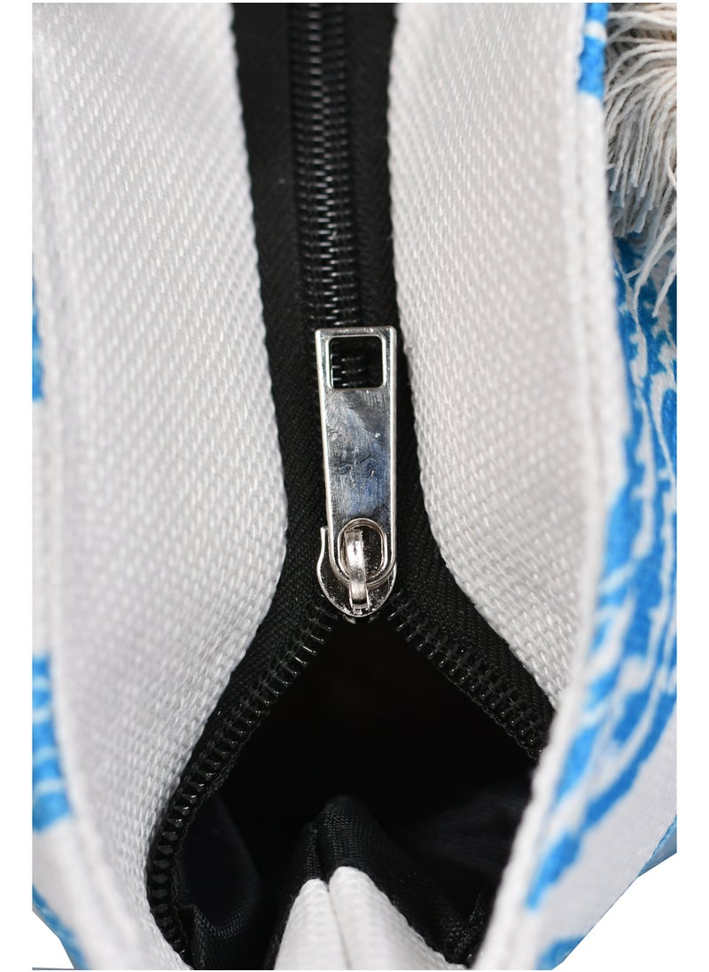 MORANO Waterproof Beach and Shopping Bags, Large Zipper Tote Bag, Shoulder Bags  - Image 5