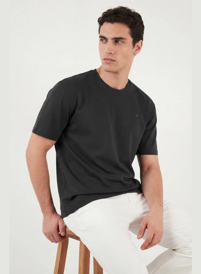 Buratti  Buratti Regular Fit Crew Neck T-Shirt Men's T-Shirt 5904028 for Men | Best Price UAE