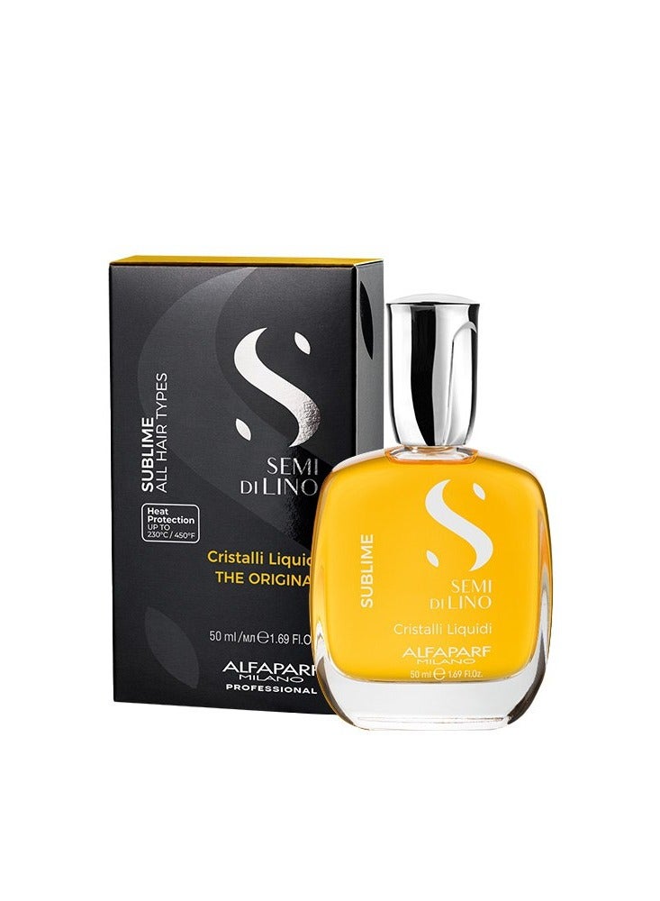 سيمي ديلينو سيروم كريستالى لتصفيف وتنعيم جميع أنواع الشعر 50مل - Image 3