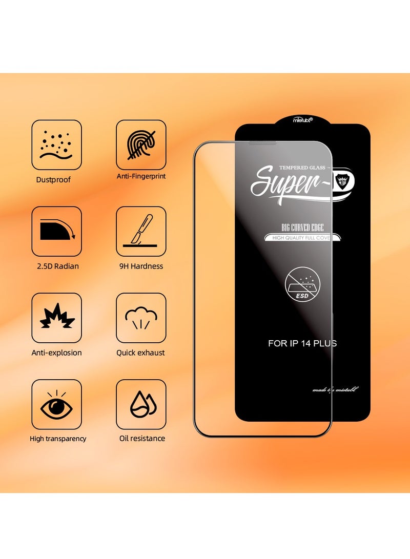 mietubl Apple iPhone 15 Pro Super D Premium Tempered Glass Screen Protector - Image 2