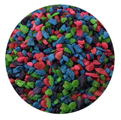 Estes Spectrastone Permaglo Rainbow Aquarium Gravel for Freshwater Aquariums, 5-Pound Bag - Image 4