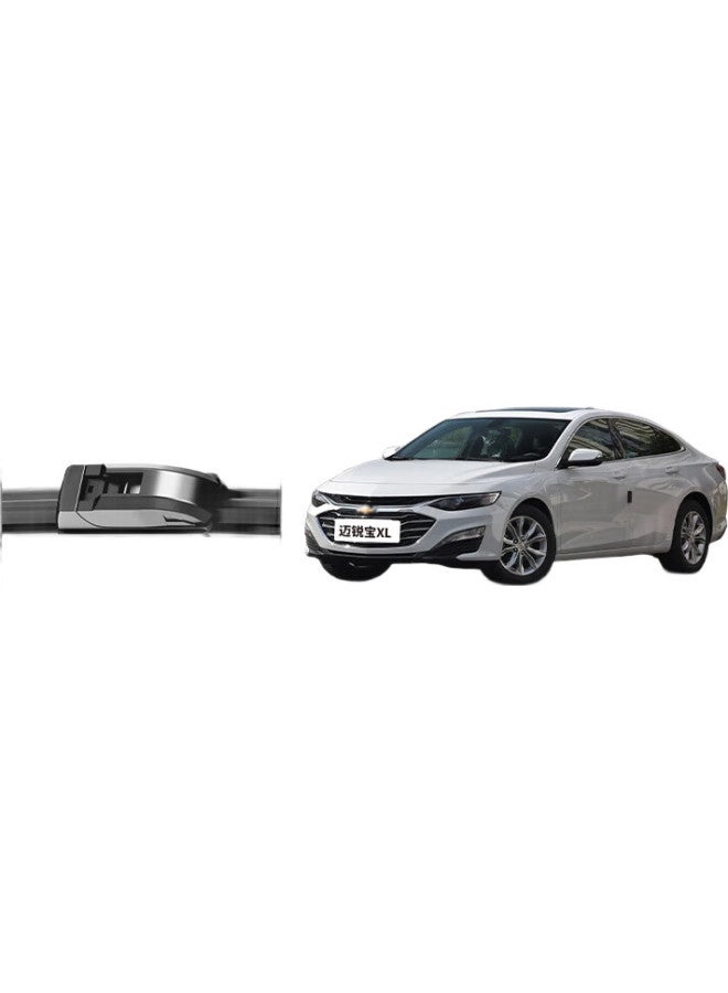 YITU Chevrolet Malibu Xl Frameless Wiper Blades, Windshield Wipers, Original Size (1 Pair), Rubber Strip - Image 3