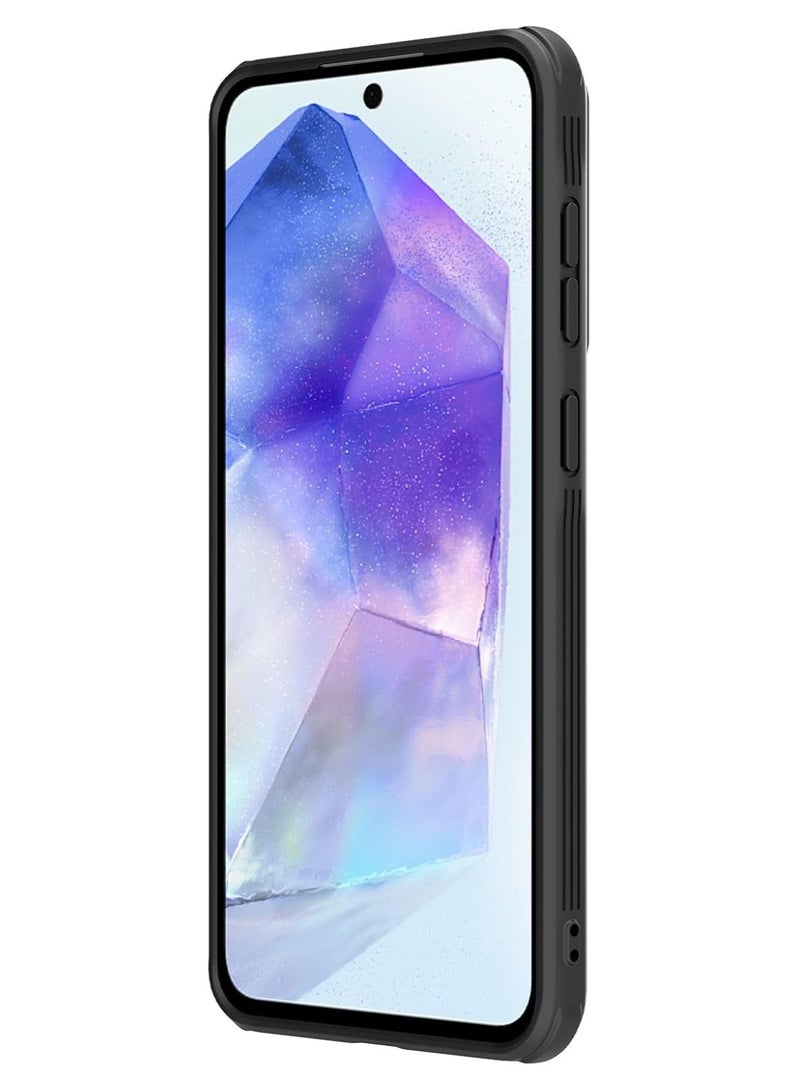 Nillkin CamShield Pro Samsung Galaxy A56 5G Case Camera Protection Slide Camera Cover Slim Thin Slim Protective Case - Black - Image 4