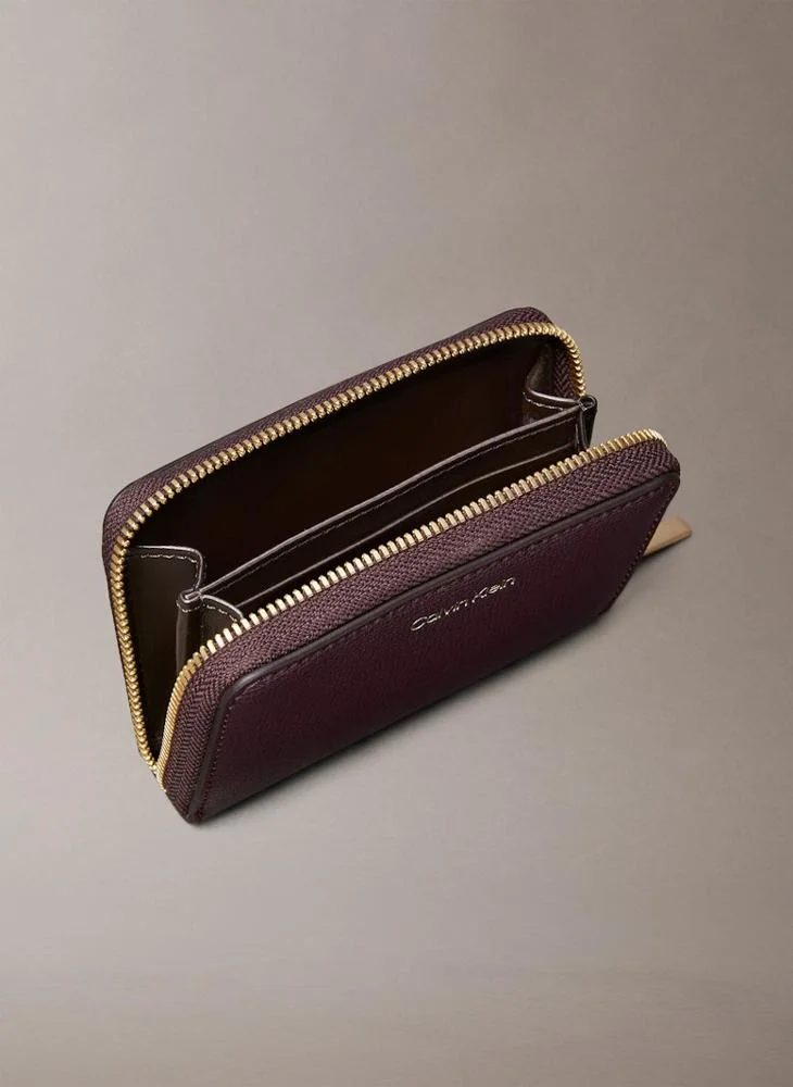 CALVIN KLEIN Logo Medium Zip Around Wallet