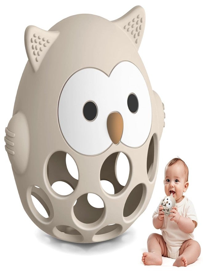 Venditer Baby Toys 0-3 Months, Rattle Toys Newborn 3-6 6-9 Months, Montessori Baby Toys 0-6 Months Baby Games Montessori 1 Year Sensory Games for Babies (Beige) - Image 1