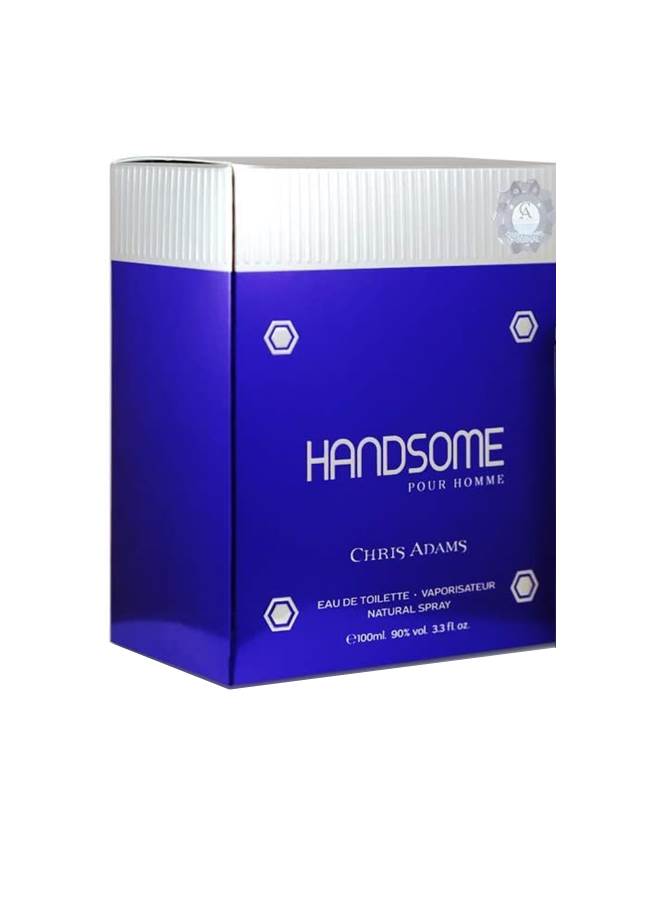 Chris Adams Handsome Eau De Toilette for Men 100ML The Ultimate Expression of Masculine Confidence and Modern Charisma - Image 2