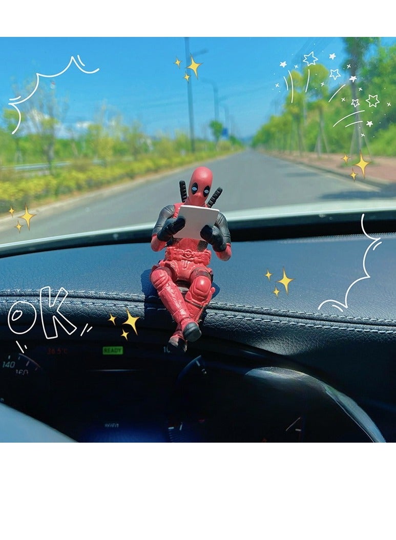 McDou Little Cheap Deadpool Car Decoration Accessories Car Mirror Suspension Accessories