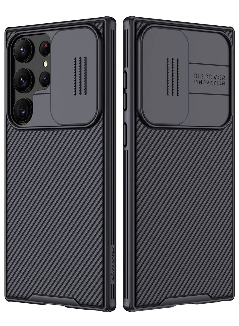 Nillkin For Samsung Galaxy S24 Ultra Case TPU Shockproof Airbag Frame, Camera Lens Protection Slide Cover Phone Case, Anti-Fingerprint Slim Fit Mobile Back Cover - Image 1