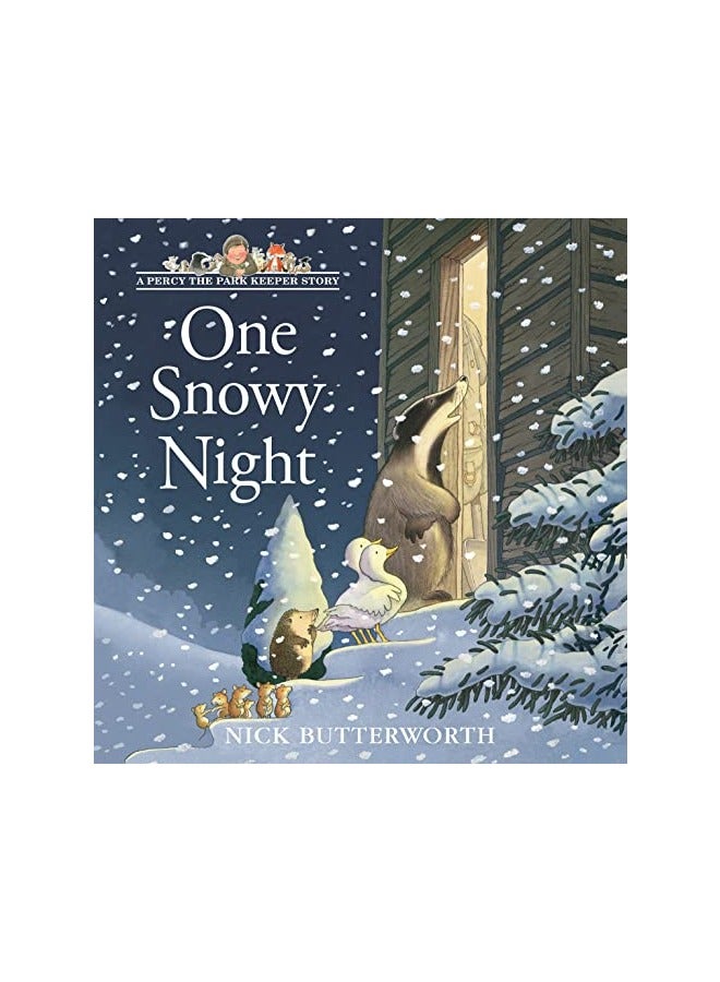 One Snowy Night A Percy The Park Keeper Story