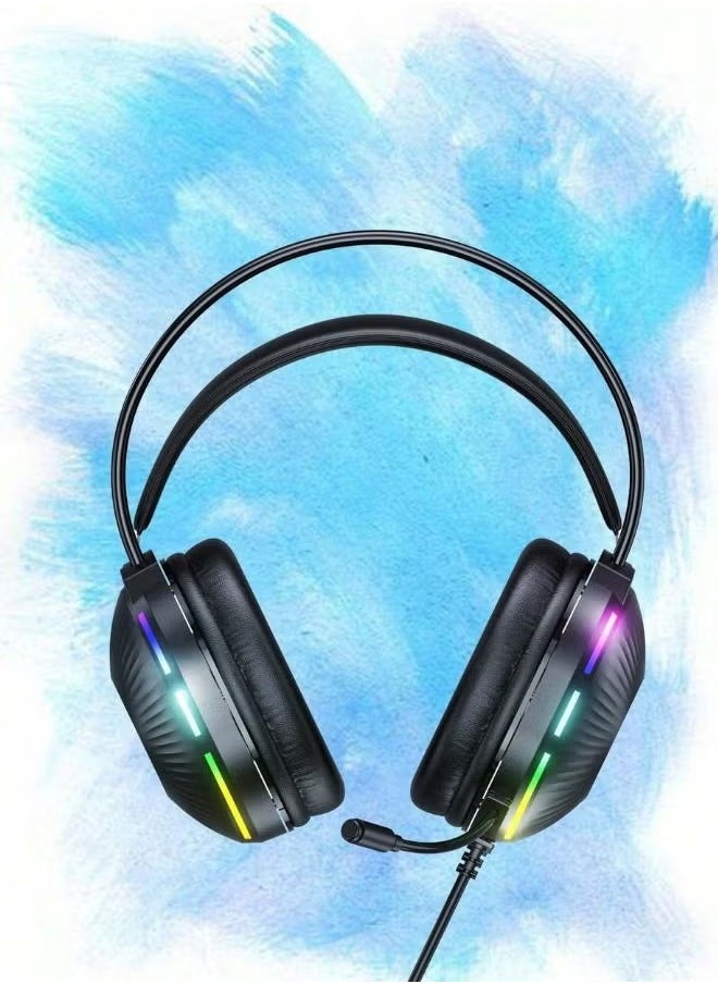 TIGER - H83 Cross-Border Exclusive PC Gaming Headset, Head-Mounted with Shocking Bass, Sound Location Recognition, E-Sports Noise Reduction, Enhanced Audio for Immersive Gaming Experience, Comfortable Design for Long Sessions - Image 1