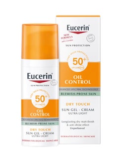 Eucerin Oil Control Sun Gel-Cream Ultra Light SPF 50+ 50ml  - Image 2