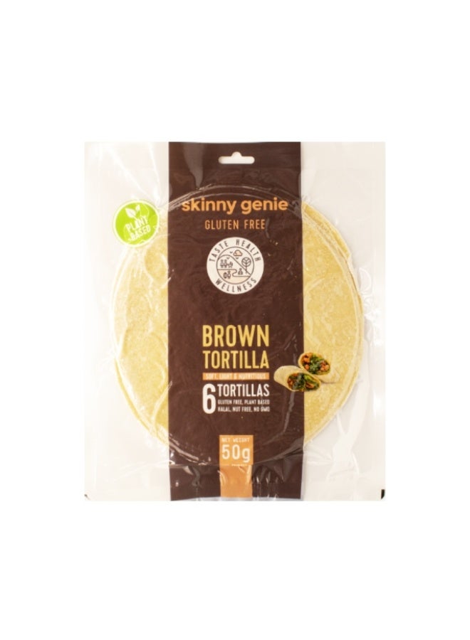 Brown Tortilla 6pcsx50g
