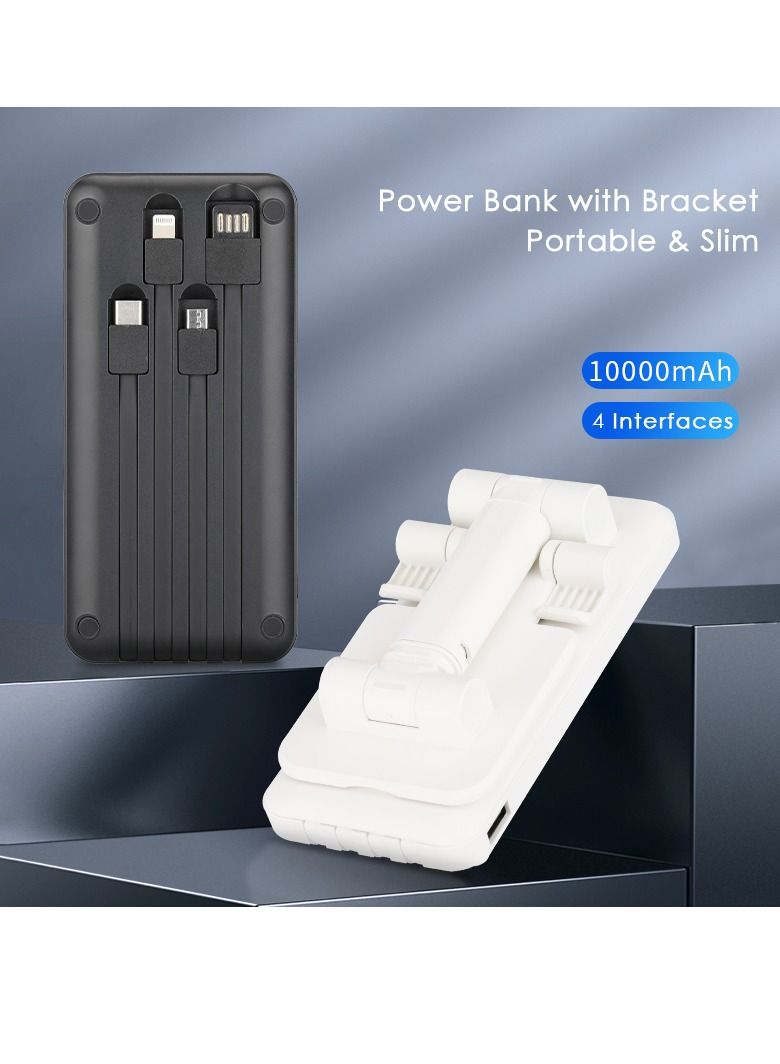 Contex Dual Charge Interface Phone Stand with Power Bank 10000 mAh for Tablet and Smartphone - Image 3