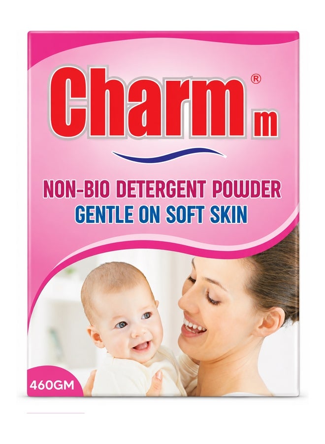 CHARMM Non-Bio Detergent Powder 460g - Gentle on Baby's Skin - Image 1