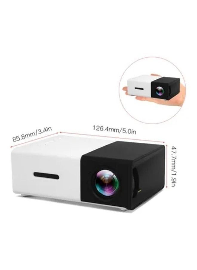 Portable LED Projector - 800 Lumens