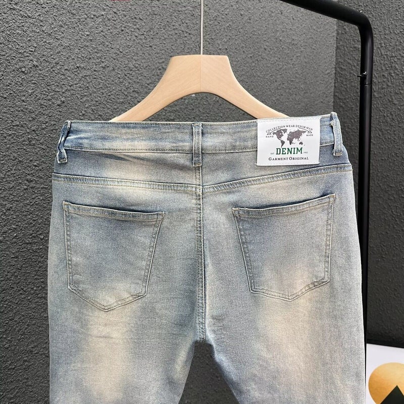 Unisex Classic Denim Jeans Loose Fit Daily Outdoor Wear - Image 3