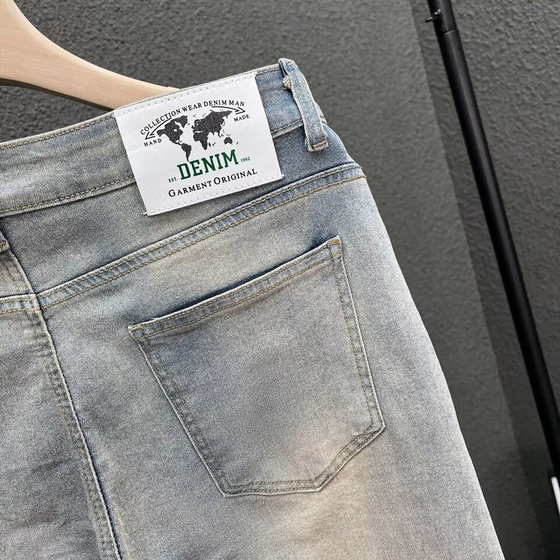 Unisex Classic Denim Jeans Loose Fit Daily Outdoor Wear - Image 4