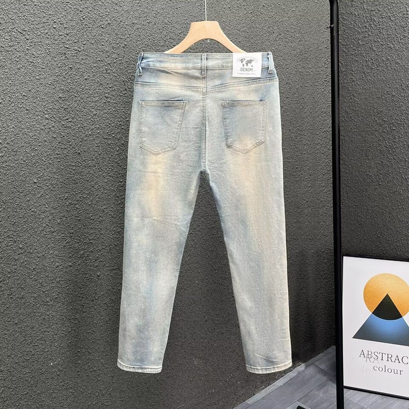 Unisex Classic Denim Jeans Loose Fit Daily Outdoor Wear - Image 5
