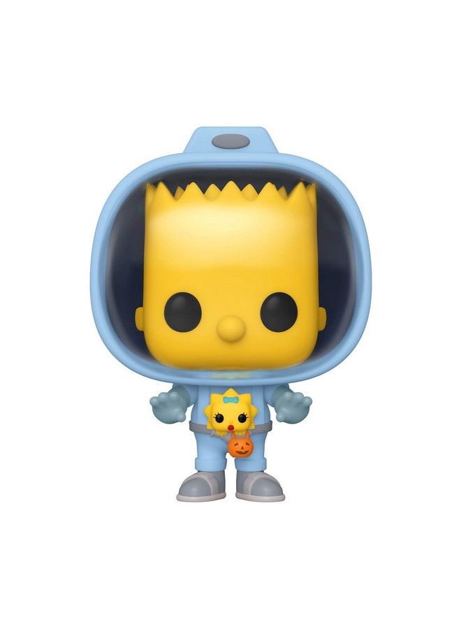 Funko بوب أنيميشن: سيمبسونز بارت مع ماجي تشيستبستر ملون 3.75 بوصة (50138) - Image 1