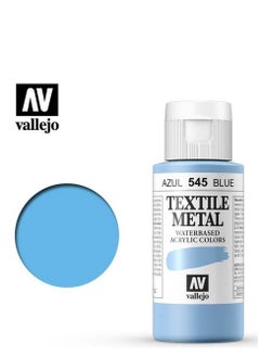 Vallejo Textile Color 545: 60 ml. Blue Metal