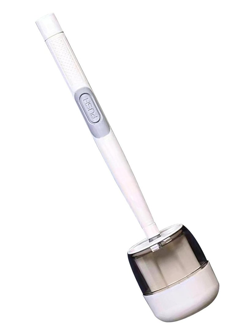Zorqon Silicone Toilet Brush With Liquid Dispensing White  - Image 5
