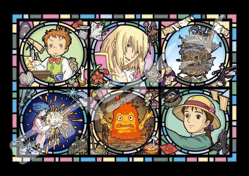 Ensky - Howl's Moving Castle - The Magical Castle, Art Crystal Jigsaw Puzzle (208-AC27) - Image 1