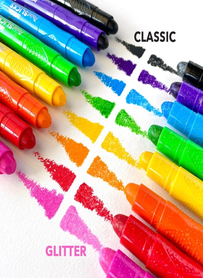 ArtSkills Solid Tempera Paint Sticks for Kids,16 Washable Paint Sticks for Kids Crafts, Twistable Paint Crayons - Image 2