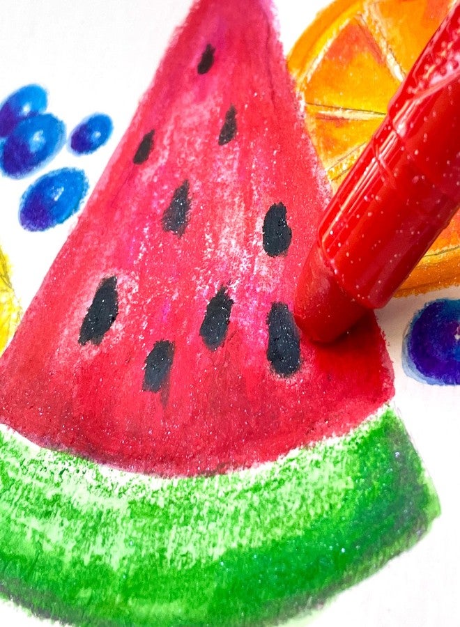 ArtSkills Solid Tempera Paint Sticks for Kids,16 Washable Paint Sticks for Kids Crafts, Twistable Paint Crayons - Image 4