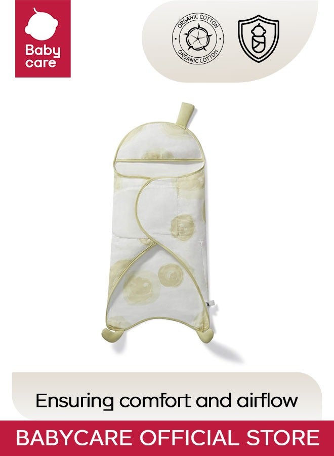 بيبي كير العناية بالطفل - بطانية أطفال بتصميم خيالي/تحت الماء، لفافة للأطفال الرضع، صوف ناعم - خالٍ من مادة BPA، مضاد للحساسية، قابل للتهوية، مريح ودافئ، غير سام، لطيف على بشرة الطفل، تصميم لطيف، سهل اللف، مثالي لحديثي الولادة والرضع، نوم مريح، قابل للغسل في الغسالة، مناسب لجميع المواسم - Image 1