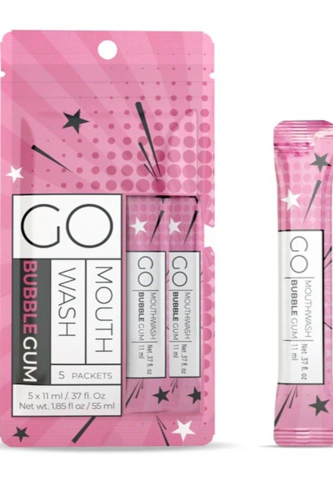 Go Mouthwash Bubble Gum 5pc - Image 1