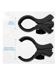Excefore Upgraded Microphone Clip, Adjustable Mic Holder for Microphones, Universal Microphone Clip Holder, with Outer Diameter Between 32mm and 60mm, with 5/8" Male to 3/8" Female Screw Adapter  - Image 3