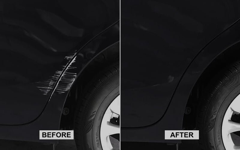 Wheel Scratch Fix Scratch Fix® Black Touch Up Paint for Cars, Scratch Repair Pen with Soft Felt Tip, OEM Quality, Universal Colour Match, Quick‑Drying Waterproof Auto Paint Pen (Black Metallic) - Image 4