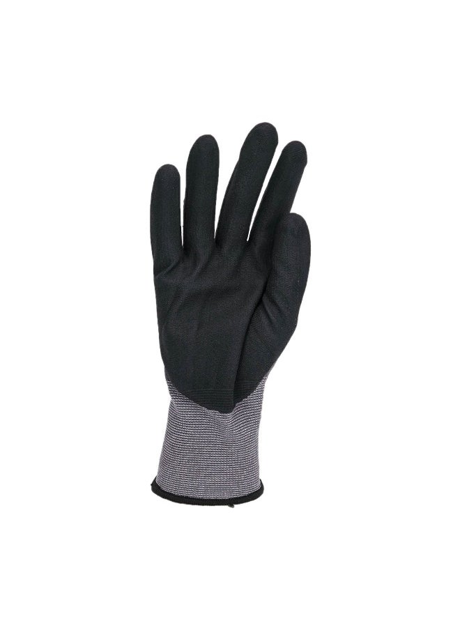 TAHA SAFETY - TAHA SAFETY N2501 Microfoam Safety Gloves -  High Grip for Industrial Use, Lightweight, Flexible, Ideal for General Hand Protection | PACK OF 2 PAIRS - Image 1