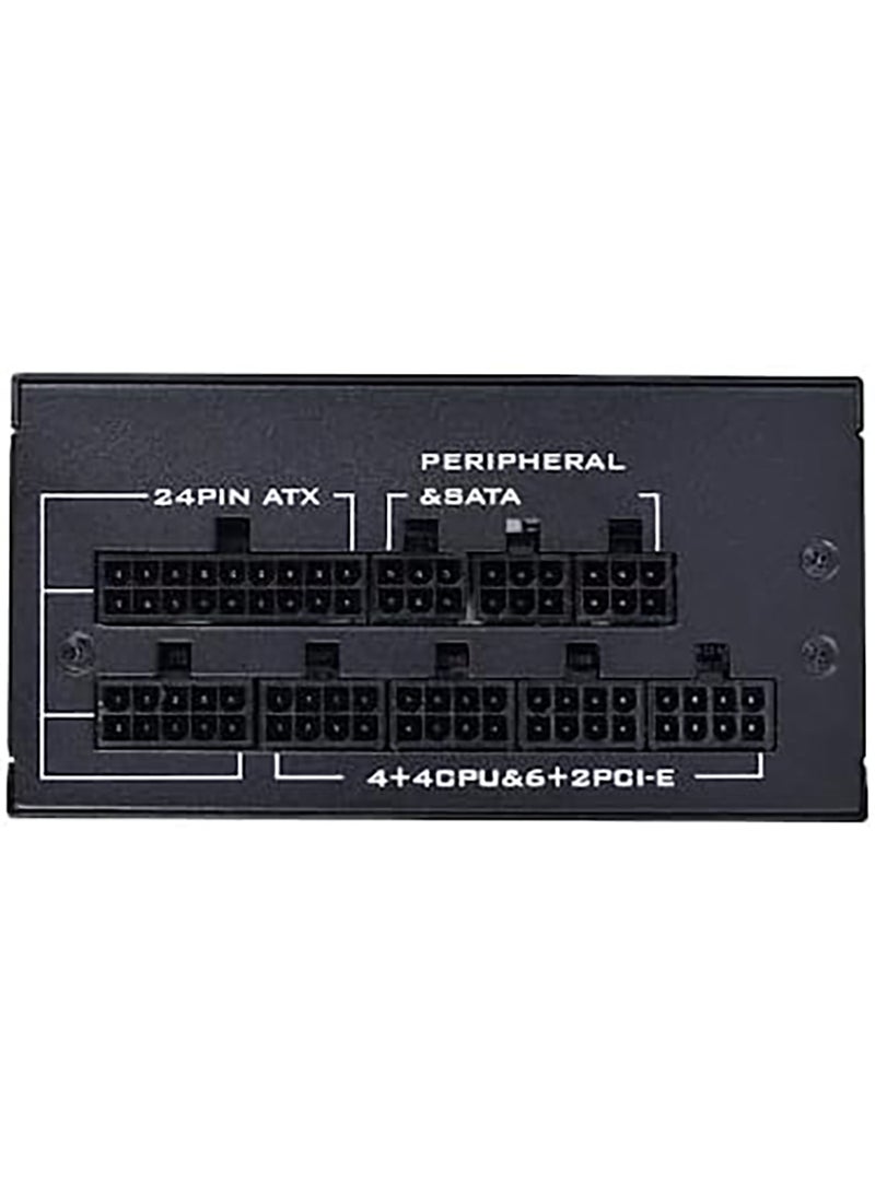 LIAN LI SP 850 80+ Gold Power Supply SFX, 850 Watts Power, Fully Modular Baided Cables, Zero RPM Mode, Adjusted Start/Stop Limit, JPN Electrolytic Capacitors, Black | G89.SP850B.01UK - Image 5