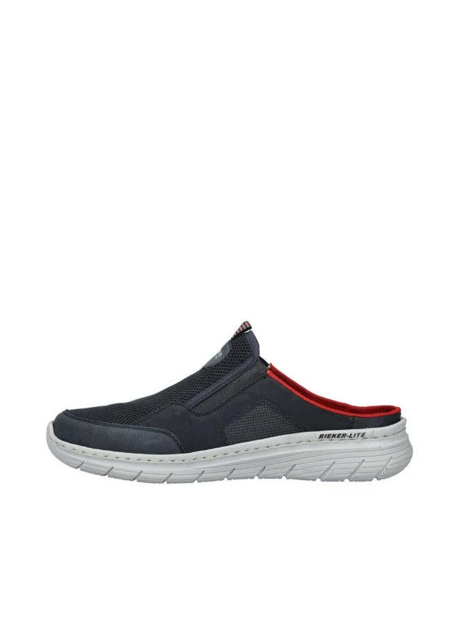 ريكر Rieker Mens Casual Clogs 13195-14 Knittech Blue 116-1080