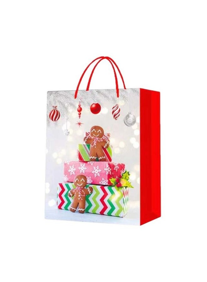 Gift Bag, Gifts and Gingerbread - 31x40x12cm, China