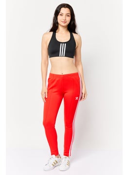 adidas Originals Women Sportswear Fit Training Leggings, Red  - Image 3