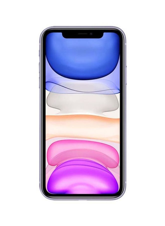 ابل  مُجدد - هاتف آيفون 11 بذاكرة داخلية سعة 64 جيجابايت ويدعم تقنية 4G LTE (إصدار 2020 - عبوة رفيعة) وبلون بنفسجي - النسخة العالمية - Image 2