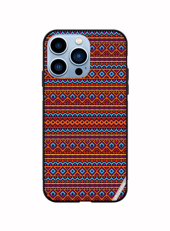 VR CREATIVE Protective Case Cover For Apple iPhone 14 Pro Max Texture Design Multicolour - Image 1