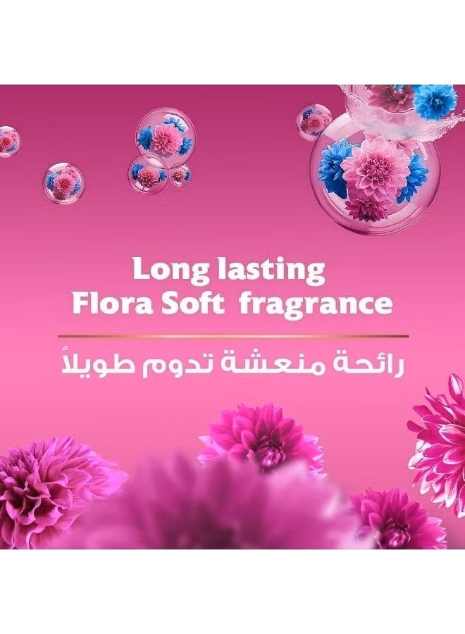 كمفورت منعم الأقمشة كومفورت برائحة فلورا الناعمة والمنعشة التي تدوم طويلاً، 2.9 لتر - Image 2