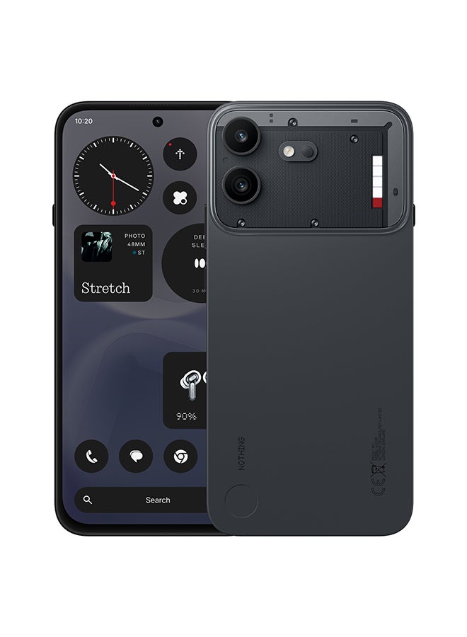 Nothing Phone (4b) Dual SIM 5G Black 8GB 128GB - Middle East Version - Image 1