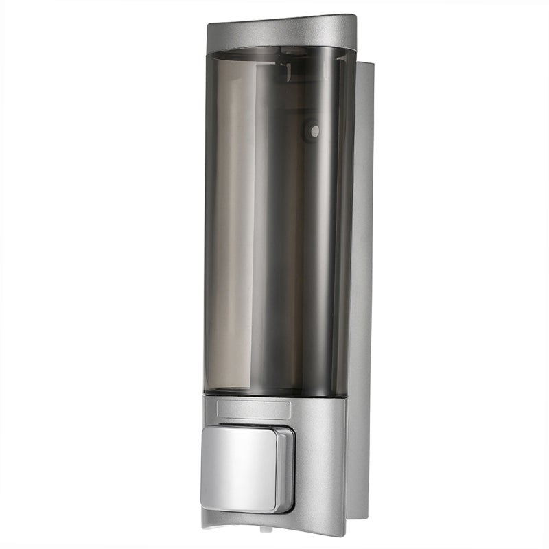 CHUANGDIAN Wall Mount Soap Dispenser Transparent Body - No Drilling Foaming Soap Dispenser with Tape for Kitchen Bathroom - Image 1