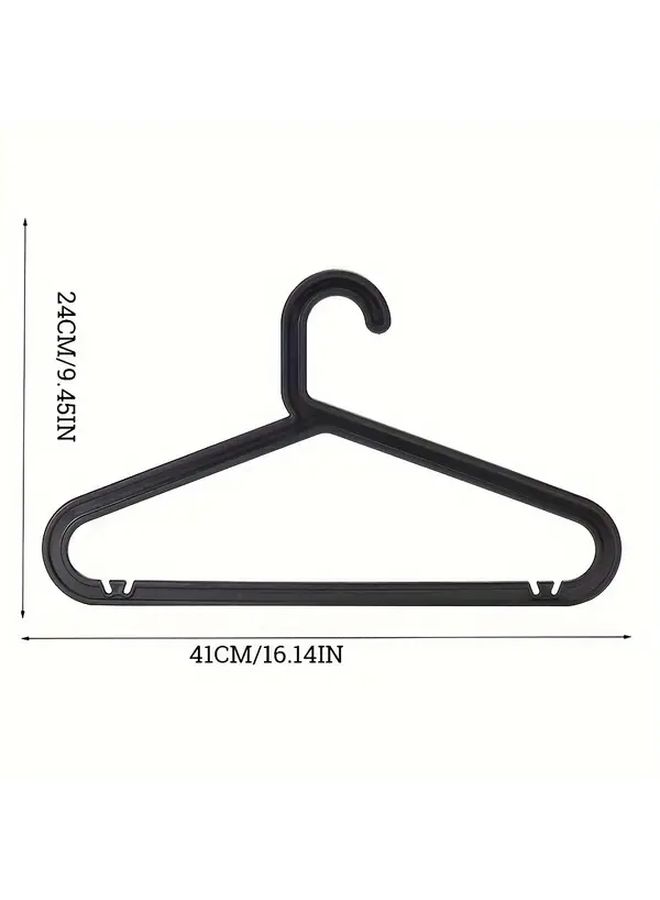 White Plastic Clothes Hanger Non Slip Dual Use For Wet And Dry Space Saving Home Storage - Image 4